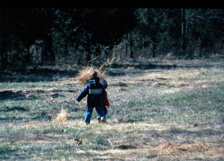 scan0086.jpg - Justin and Divid, Springtime, Warsaw, MO '81