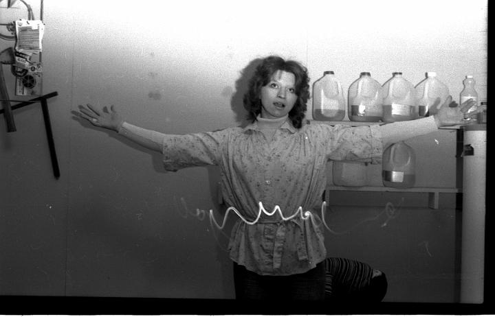 scan0002.jpg - Yvonne.  Blue Ridge home.  '81