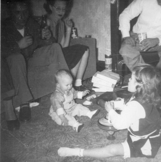 scan0161.jpg - Carol Ann and Yvonne, Thelma and Chuck L.