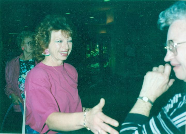 scan0025.jpg - Yvonne and Virginia  - Warsaw, MO  @ 1993