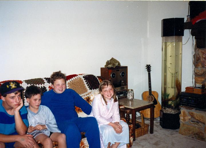 scan0031.jpg - Justin, Christopher, David and Rebecca, Tampa @ 1994